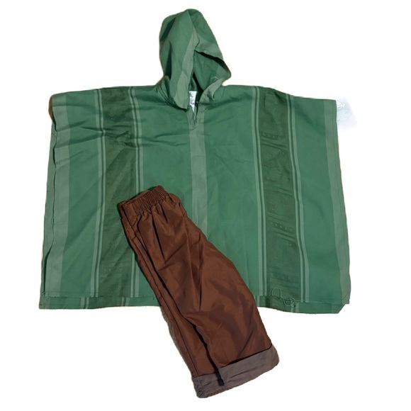Disney Store NWT 2pc Bruno Costume Encanto Boys Size 4 Halloween Green Pants - Picture 1 of 4